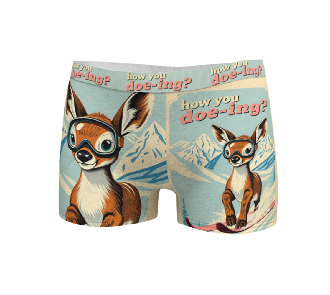 Boxer shortys How you doe-ing? ski Cadeau amusant sur le thème du ski