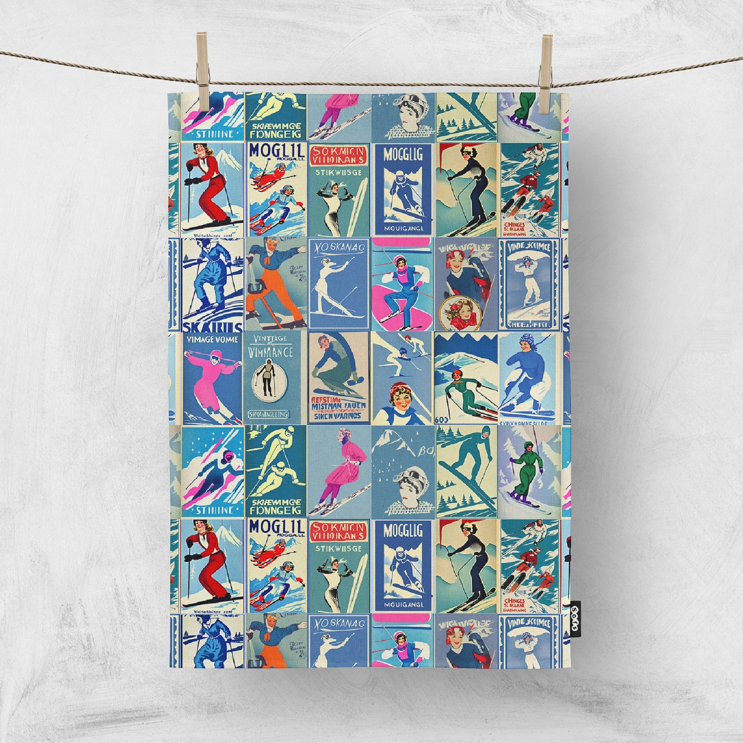 Surprise Bag Ski Theme ! Includes a variety of items that relate to Skiing. A mix of handmade and curated items.