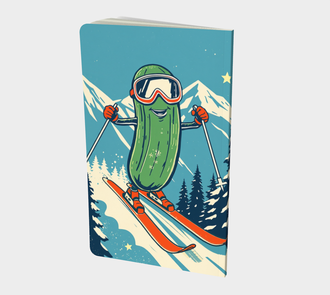 Notebook I'm a Big Dill on the Ski Hill, Canadian made