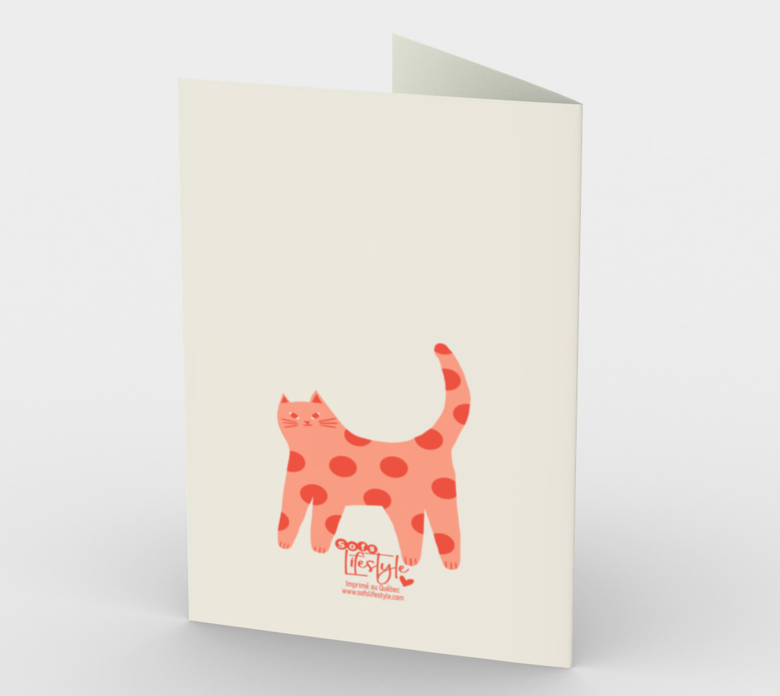 Greeting Card- Every day set of 3 different cards. Bonne Journée, Bonne études et Matin Matcha
