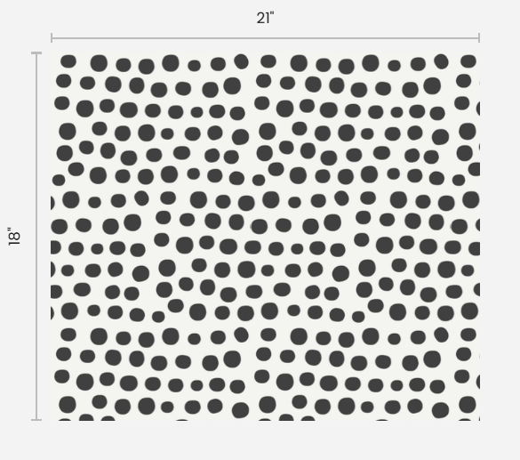 Fabric in Pebbles and Stones big rocks 100% cotton for Art, Crafts and Sewing projects