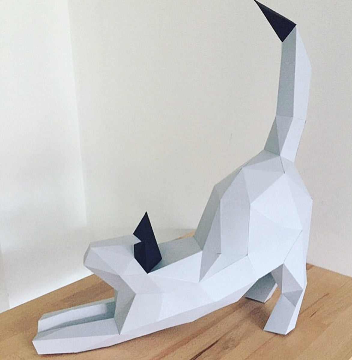 Kit de bricolage en origami pour chat s'étire 3D LUX