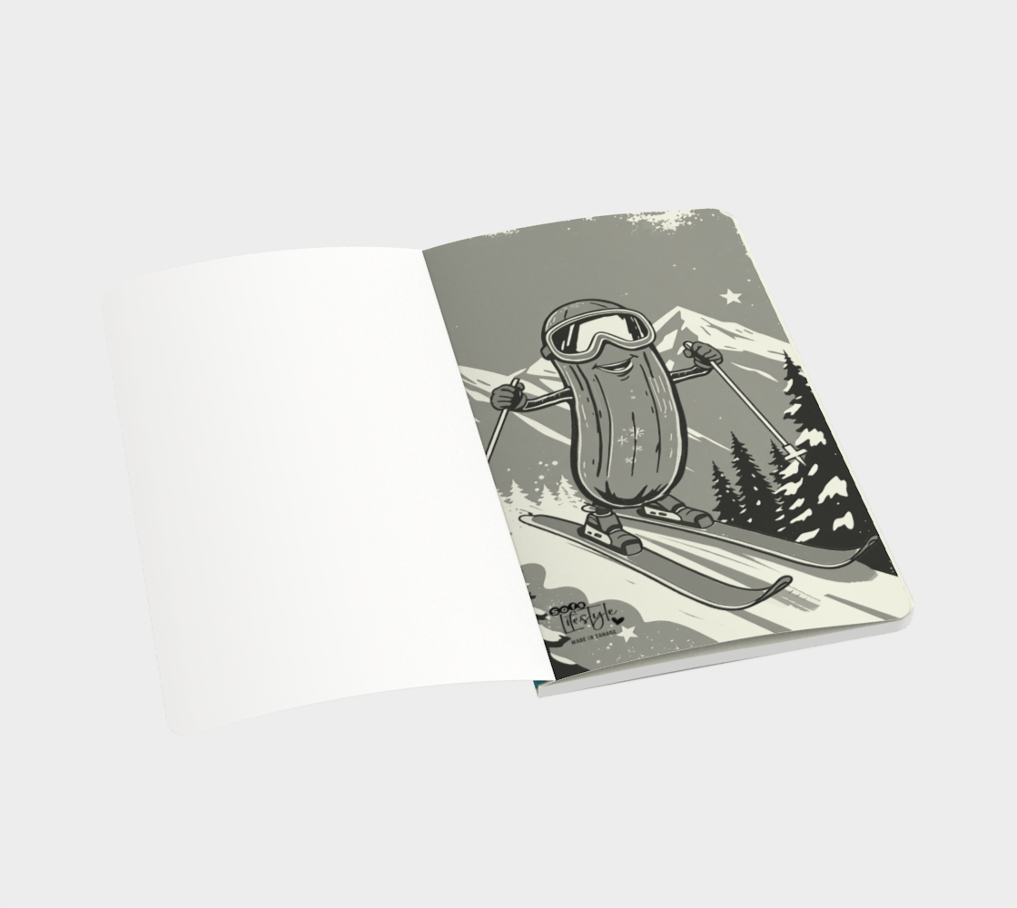 Notebook I'm a Big Dill on the Ski Hill, Canadian made