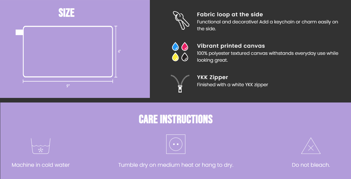 Trousse à crayons ou trousse de maquillage en collage de pommes vintage