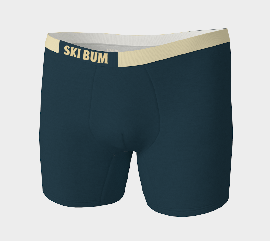 Boxer avec chien Ski Bum et stylé fabriqué à Montréal Canada