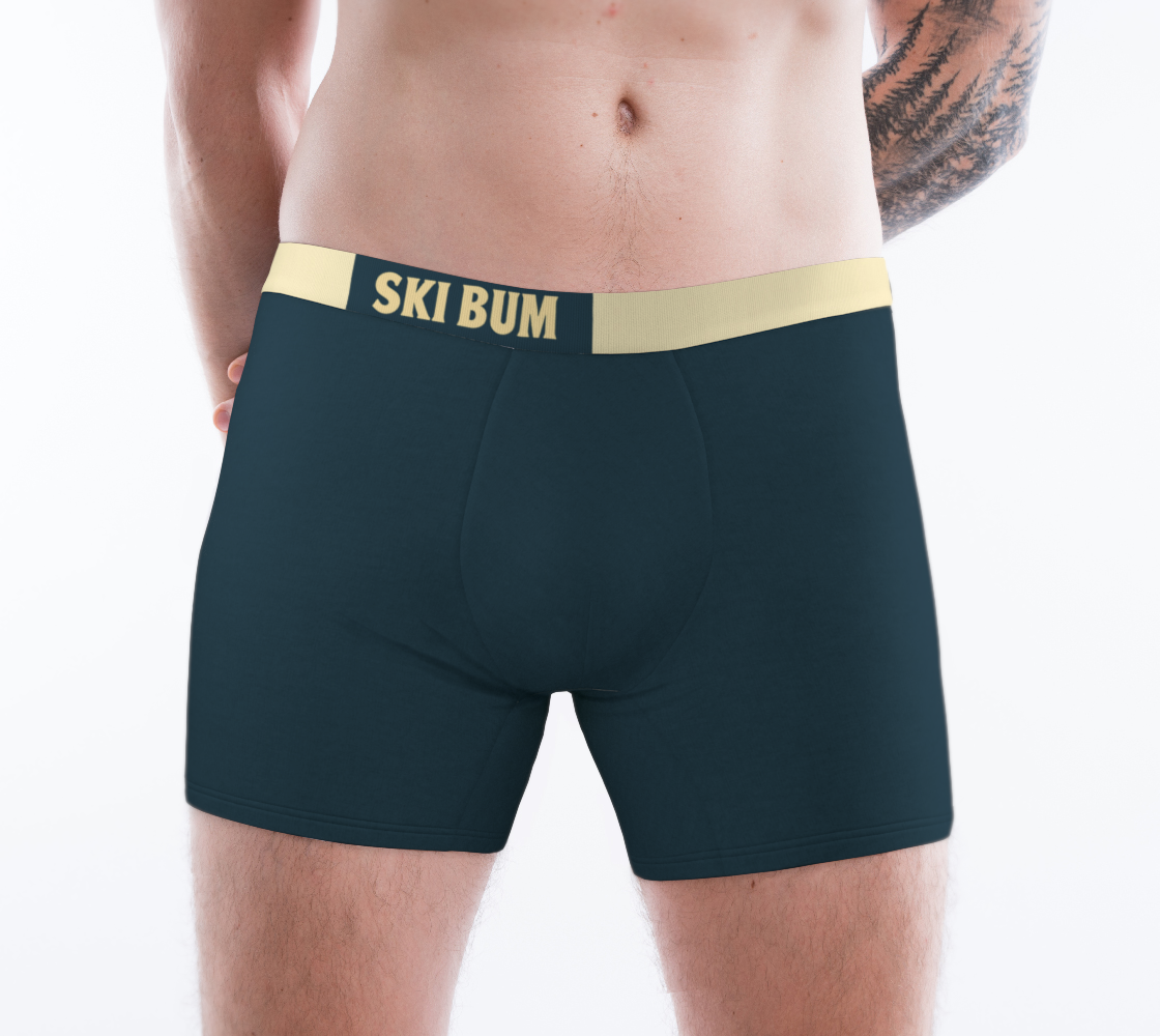 Boxer avec chien Ski Bum et stylé fabriqué à Montréal Canada