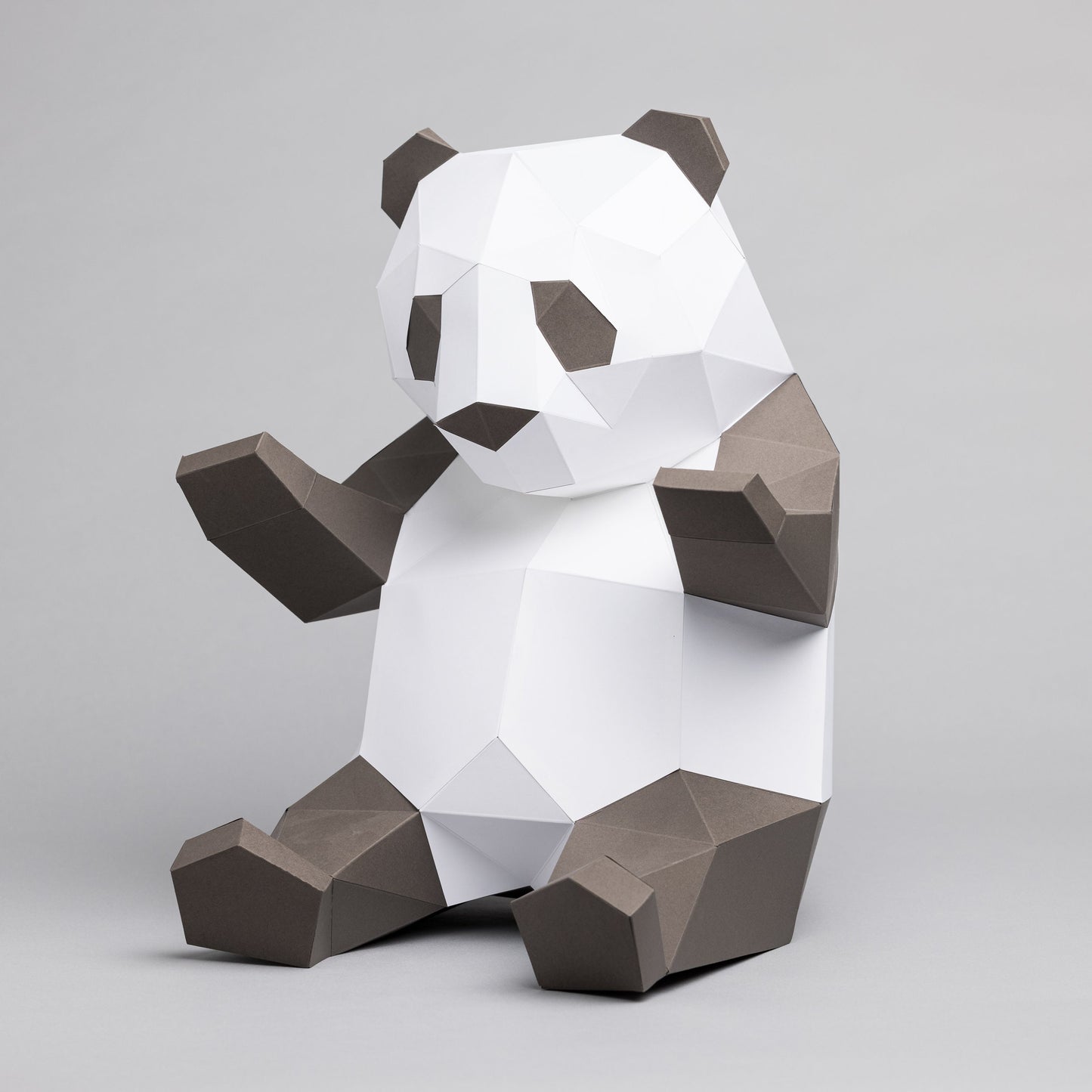 DIY Panda 3D Origami paper model Kit