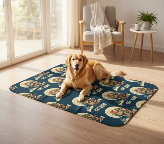 Blanket ski bum made in Canada pill resistant