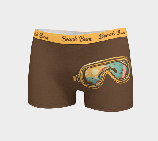 Boyshorts Boxe beach bum in sun made in Canada