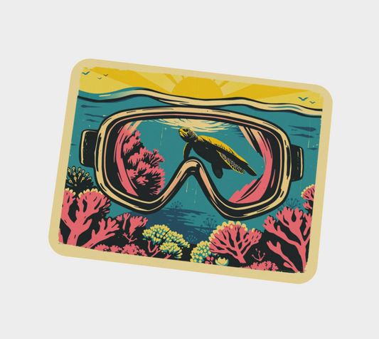 Placemat Vegan leather in Scuba made in Canada