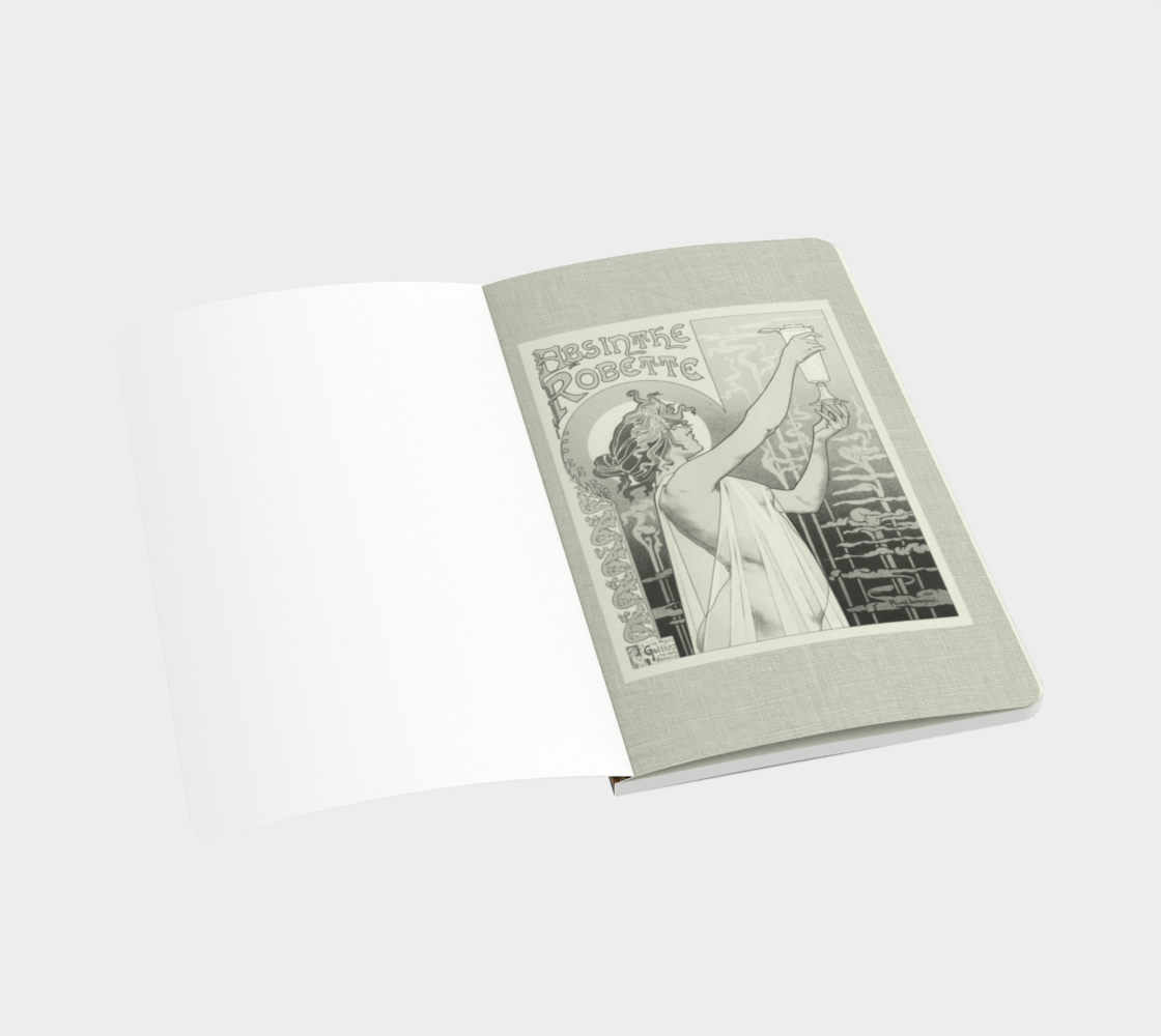 Notebook in Vintage Parfum  collage