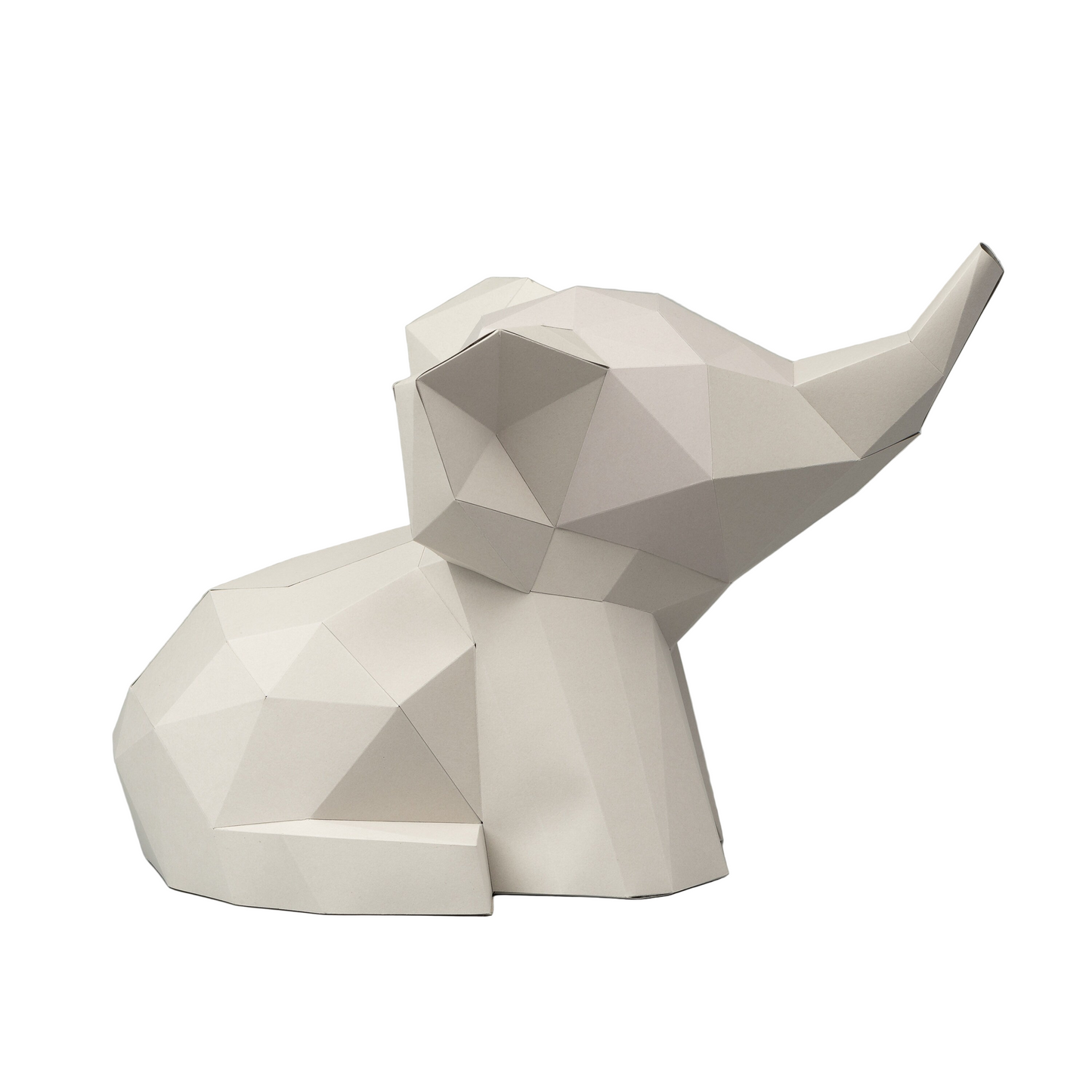 Kit de bricolage en origami pour bébé éléphant 3D LUX