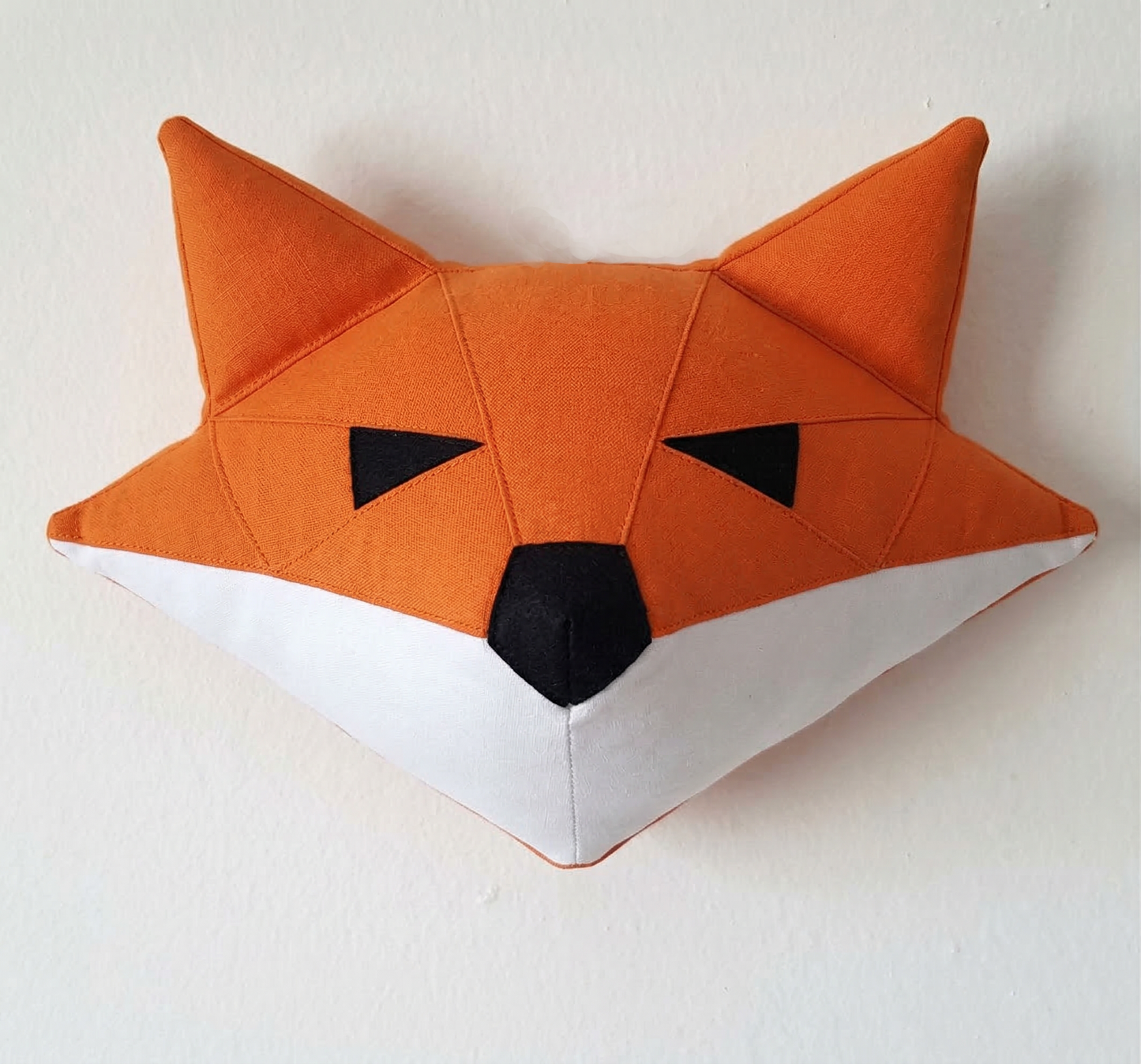 Sewing Patterns Cute Face Fox– Sew by Numbers Plush Pattern - Made in Canada