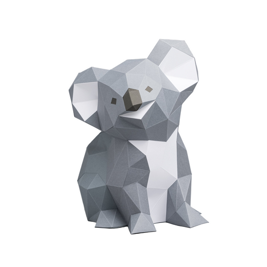 DIY Koala 3D Origami paper model Kit