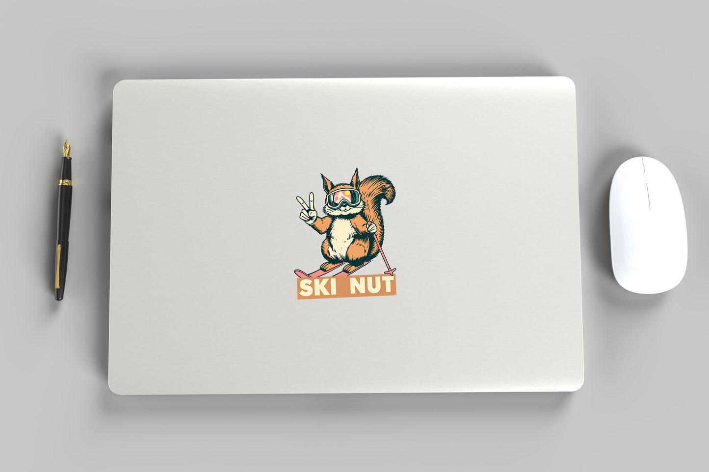 Sticker Ski Nut for Ski lovers perfect for journaling or decorations