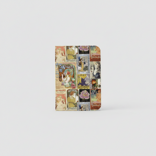 Notebook in Vintage Parfum  collage