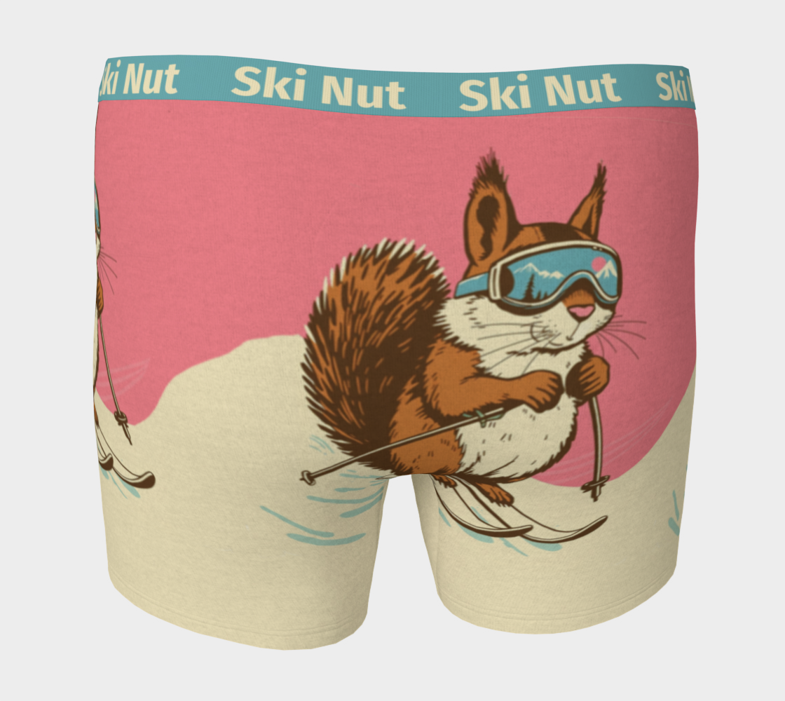 Boxers en Ski Nut Boxers pour pyjama ou cadeau amusant pour les amateurs de ski