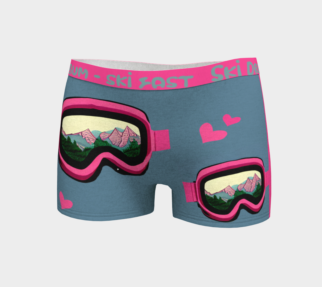 Boxer Boyshorts en Sweet Ski Dream