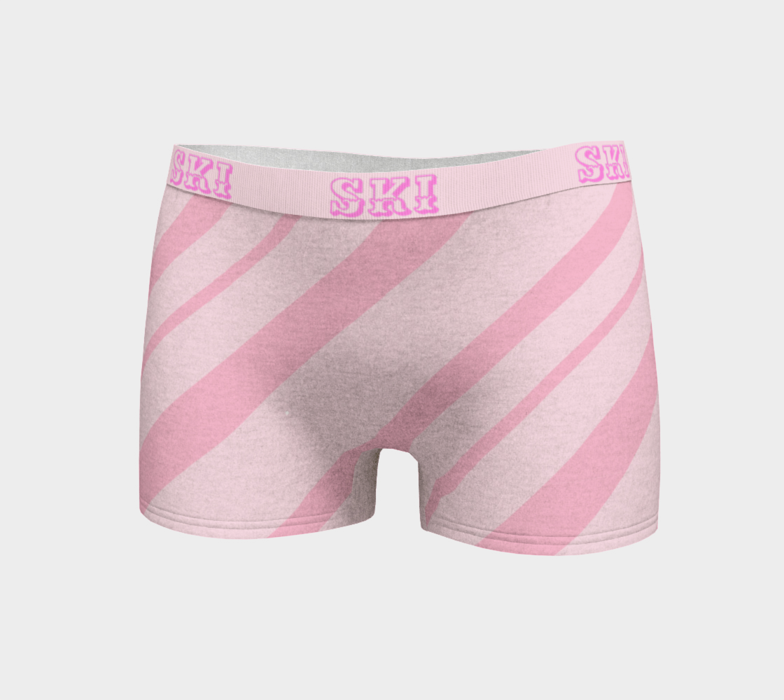 Boyshorts Boxers in sweet Ski, cute ski goggles, perfect Ski lover gift