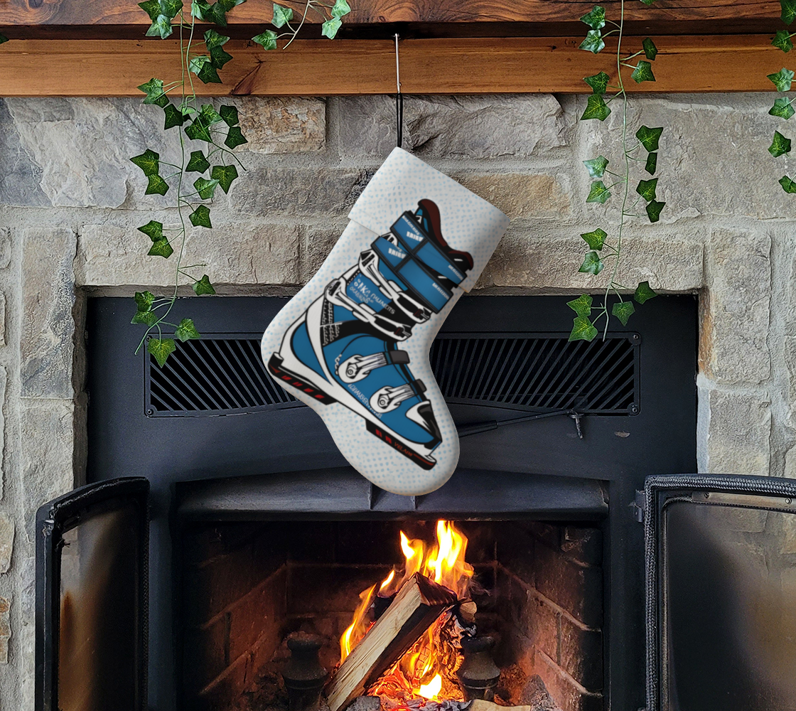 Stockings ski boot classic vintage ski boot made in Quebec Canada
