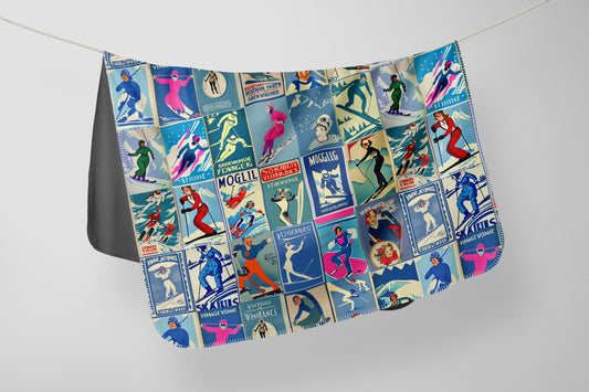 Blanket Ski vintage graphic