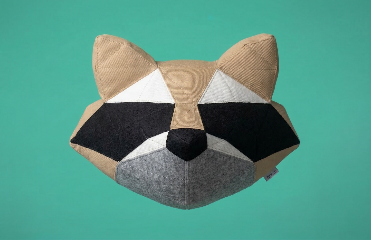 Sewing Patterns Cute Face Raccoon– Sew by Numbers Plush Pattern - Made in Canada